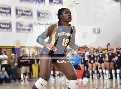 Thumbnail 3 in Cathedral Catholic vs. Prestonwood Christian (Durango Fall Classic) photogallery.