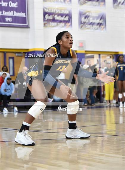Thumbnail 3 in Cathedral Catholic vs. Prestonwood Christian (Durango Fall Classic) photogallery.