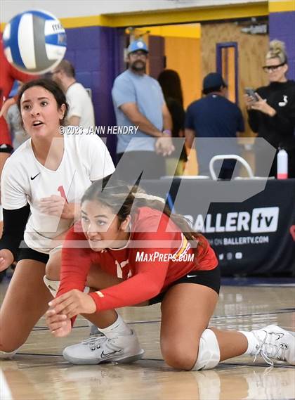Thumbnail 1 in Cathedral Catholic vs. Prestonwood Christian (Durango Fall Classic) photogallery.