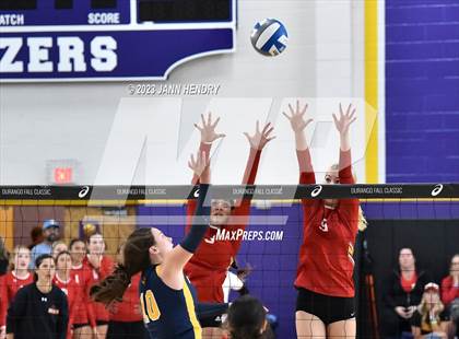 Thumbnail 2 in Cathedral Catholic vs. Prestonwood Christian (Durango Fall Classic) photogallery.