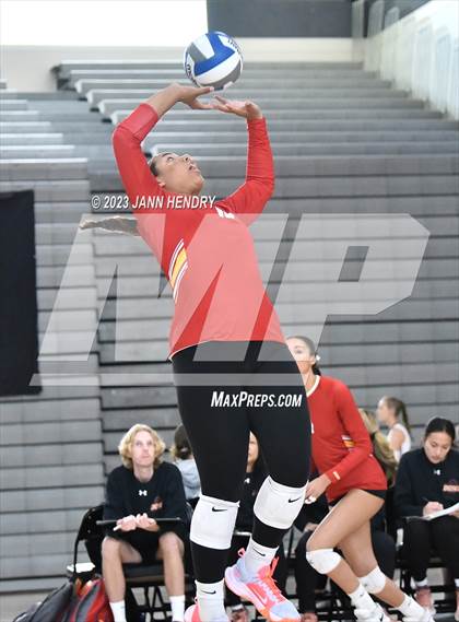 Thumbnail 2 in Cathedral Catholic vs. Prestonwood Christian (Durango Fall Classic) photogallery.
