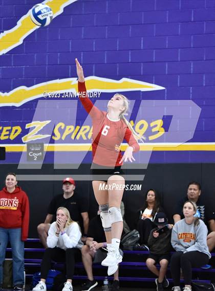 Thumbnail 2 in Cathedral Catholic vs. Prestonwood Christian (Durango Fall Classic) photogallery.