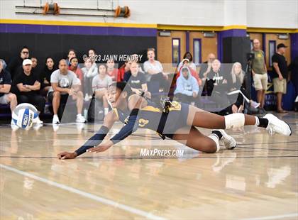 Thumbnail 3 in Cathedral Catholic vs. Prestonwood Christian (Durango Fall Classic) photogallery.