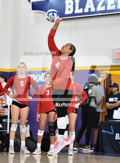 Thumbnail 1 in Cathedral Catholic vs. Prestonwood Christian (Durango Fall Classic) photogallery.