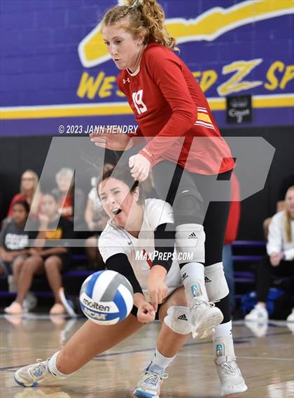 Thumbnail 2 in Cathedral Catholic vs. Prestonwood Christian (Durango Fall Classic) photogallery.