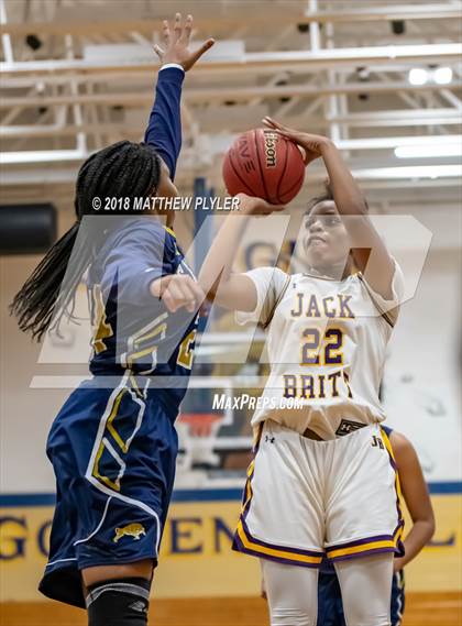 Thumbnail 1 in E.E. Smith vs. Jack Britt (Cumberland County Schools Basketball Holiday Classic) photogallery.