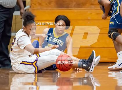 Thumbnail 3 in E.E. Smith vs. Jack Britt (Cumberland County Schools Basketball Holiday Classic) photogallery.