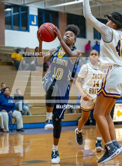 Thumbnail 2 in E.E. Smith vs. Jack Britt (Cumberland County Schools Basketball Holiday Classic) photogallery.