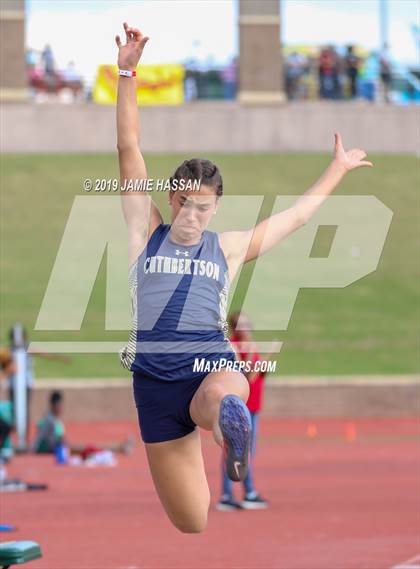 Thumbnail 2 in Bojangles Track and Field Classic (Girls Field Events) photogallery.