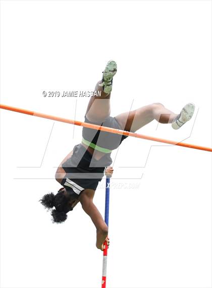 Thumbnail 3 in Bojangles Track and Field Classic (Girls Field Events) photogallery.