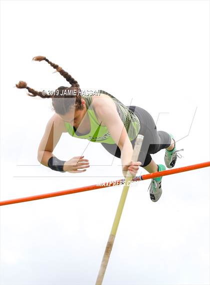 Thumbnail 3 in Bojangles Track and Field Classic (Girls Field Events) photogallery.