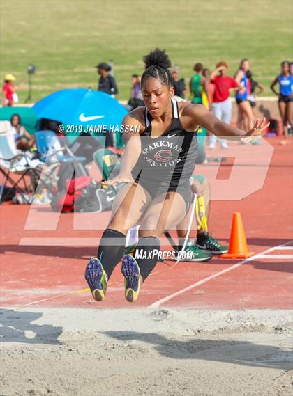 Thumbnail 2 in Bojangles Track and Field Classic (Girls Field Events) photogallery.
