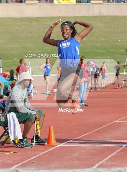 Thumbnail 3 in Bojangles Track and Field Classic (Girls Field Events) photogallery.