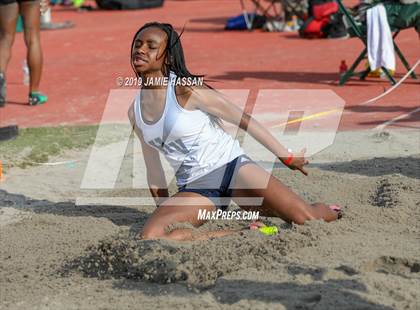 Thumbnail 3 in Bojangles Track and Field Classic (Girls Field Events) photogallery.