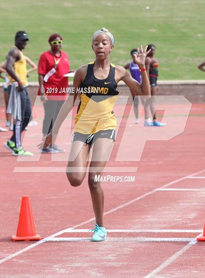 Thumbnail 3 in Bojangles Track and Field Classic (Girls Field Events) photogallery.