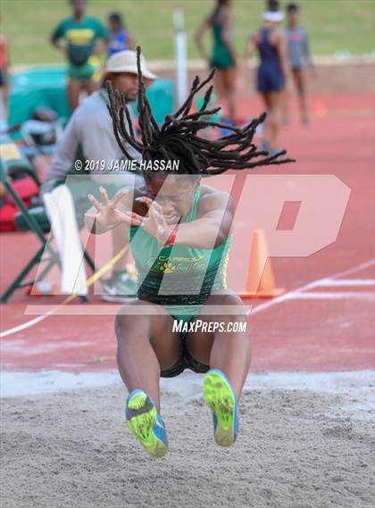 Thumbnail 3 in Bojangles Track and Field Classic (Girls Field Events) photogallery.