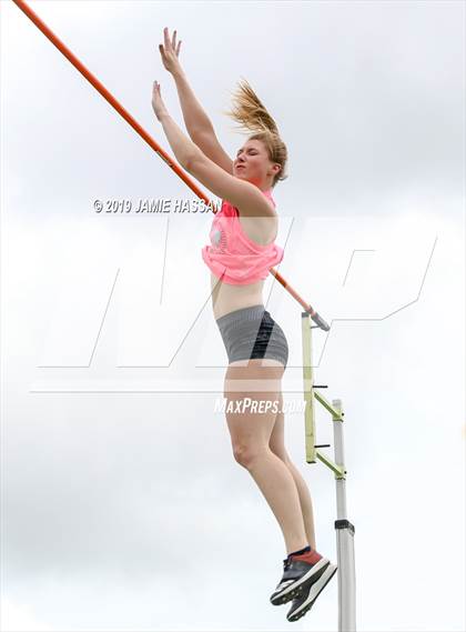Thumbnail 3 in Bojangles Track and Field Classic (Girls Field Events) photogallery.