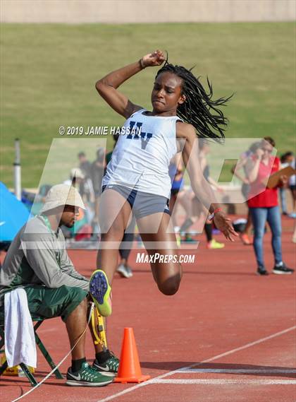 Thumbnail 2 in Bojangles Track and Field Classic (Girls Field Events) photogallery.