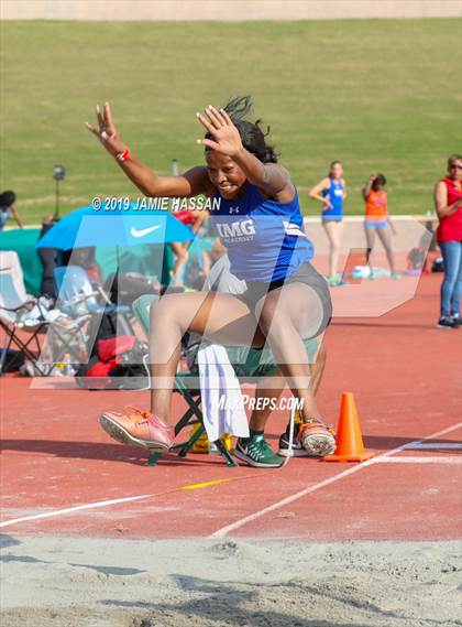 Thumbnail 1 in Bojangles Track and Field Classic (Girls Field Events) photogallery.