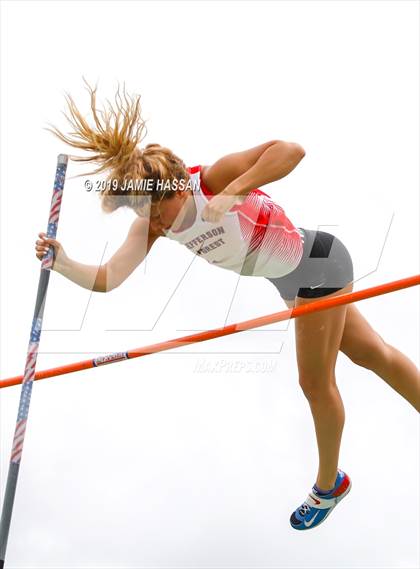 Thumbnail 2 in Bojangles Track and Field Classic (Girls Field Events) photogallery.