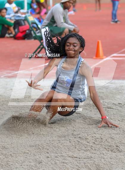 Thumbnail 3 in Bojangles Track and Field Classic (Girls Field Events) photogallery.