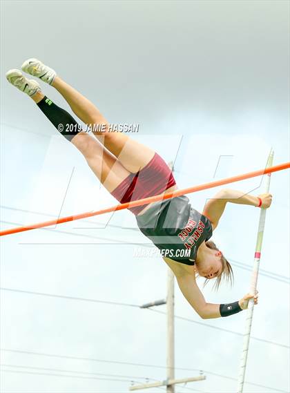 Thumbnail 3 in Bojangles Track and Field Classic (Girls Field Events) photogallery.