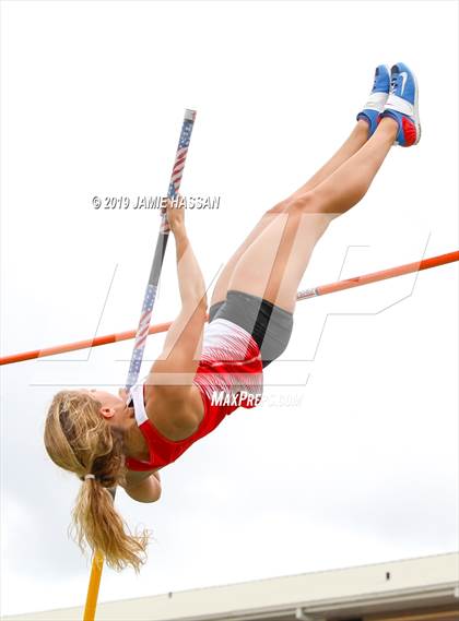 Thumbnail 3 in Bojangles Track and Field Classic (Girls Field Events) photogallery.