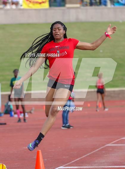 Thumbnail 3 in Bojangles Track and Field Classic (Girls Field Events) photogallery.