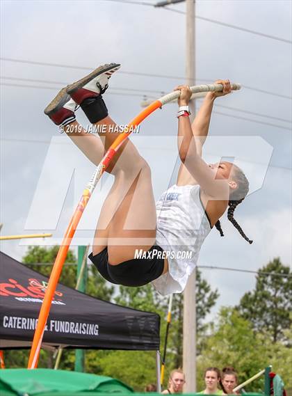 Thumbnail 3 in Bojangles Track and Field Classic (Girls Field Events) photogallery.
