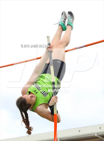 Thumbnail 2 in Bojangles Track and Field Classic (Girls Field Events) photogallery.
