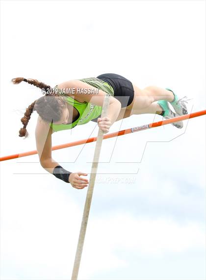 Thumbnail 3 in Bojangles Track and Field Classic (Girls Field Events) photogallery.