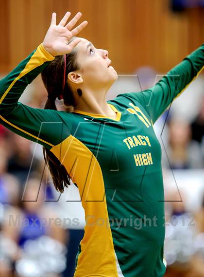 Thumbnail 3 in Tracy vs Rocklin (CIF SJS D2 Playoff) photogallery.