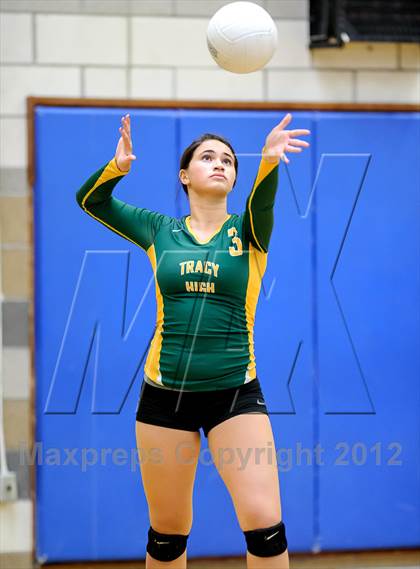 Thumbnail 1 in Tracy vs Rocklin (CIF SJS D2 Playoff) photogallery.