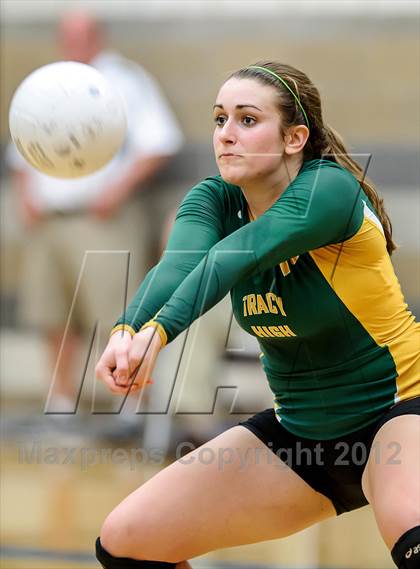 Thumbnail 2 in Tracy vs Rocklin (CIF SJS D2 Playoff) photogallery.