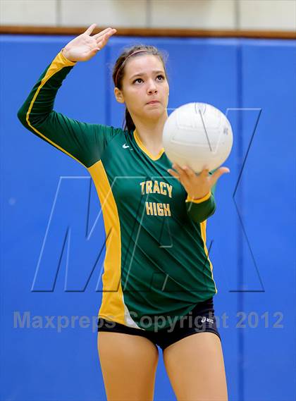 Thumbnail 2 in Tracy vs Rocklin (CIF SJS D2 Playoff) photogallery.