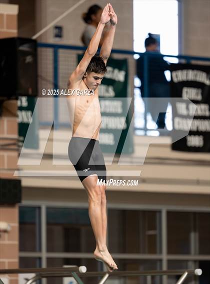 Thumbnail 1 in UIL 4A Diving Prelims <B>Mixed Genders</B> photogallery.
