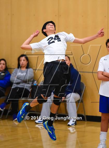 Thumbnail 2 in JV: St. Ignatius vs Mt. Madonna (SHCP Tournament) photogallery.