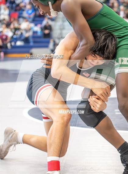 Thumbnail 3 in CIF SDS Division 1 Boys Wrestling (Consolation Round 2-3-4) photogallery.