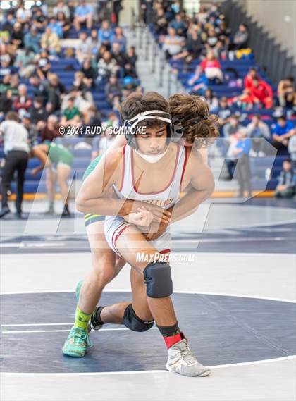 Thumbnail 3 in CIF SDS Division 1 Boys Wrestling (Consolation Round 2-3-4) photogallery.