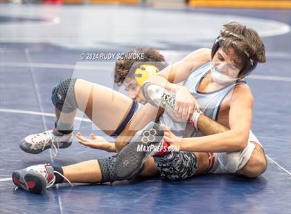 Thumbnail 3 in CIF SDS Division 1 Boys Wrestling (Consolation Round 2-3-4) photogallery.