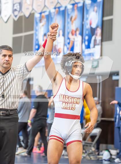 Thumbnail 3 in CIF SDS Division 1 Boys Wrestling (Consolation Round 2-3-4) photogallery.