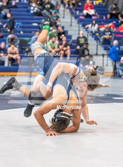 Thumbnail 2 in CIF SDS Division 1 Boys Wrestling (Consolation Round 2-3-4) photogallery.