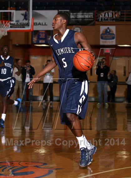 Thumbnail 3 in Prime Prep vs. La Lumiere (Tarkanian Classic) photogallery.