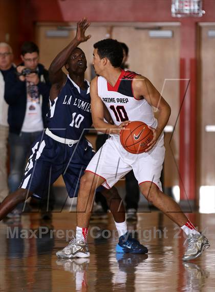Thumbnail 1 in Prime Prep vs. La Lumiere (Tarkanian Classic) photogallery.