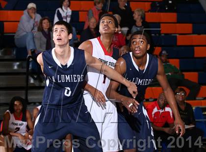 Thumbnail 2 in Prime Prep vs. La Lumiere (Tarkanian Classic) photogallery.