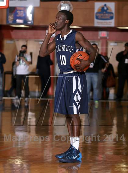 Thumbnail 2 in Prime Prep vs. La Lumiere (Tarkanian Classic) photogallery.