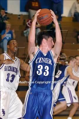 Thumbnail 2 in Center vs. Sacramento (Hoops for Hungry) photogallery.