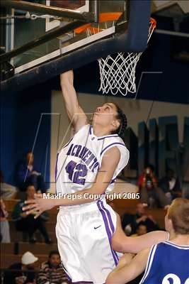 Thumbnail 3 in Center vs. Sacramento (Hoops for Hungry) photogallery.