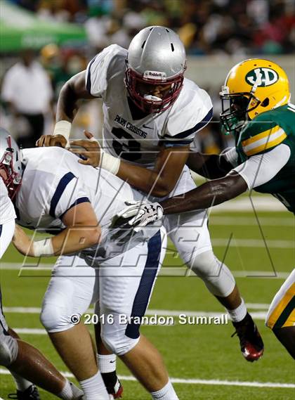 Thumbnail 1 in Park Crossing vs. Jefferson Davis (Montgomery Public Schools Kickoff Classic) photogallery.