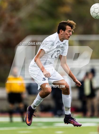 Thumbnail 3 in Medford @ St. John's Prep (MIAA Division 1 North Quarterfinal) photogallery.